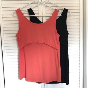 A:glow nursing tank tops